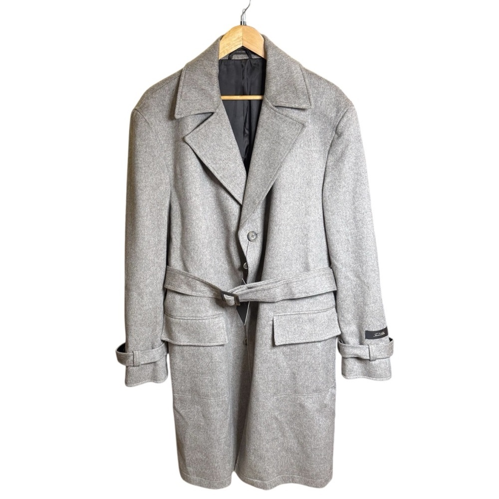 NWT Tasso Elba Wool & Cashmere Belted Coat size: 46R